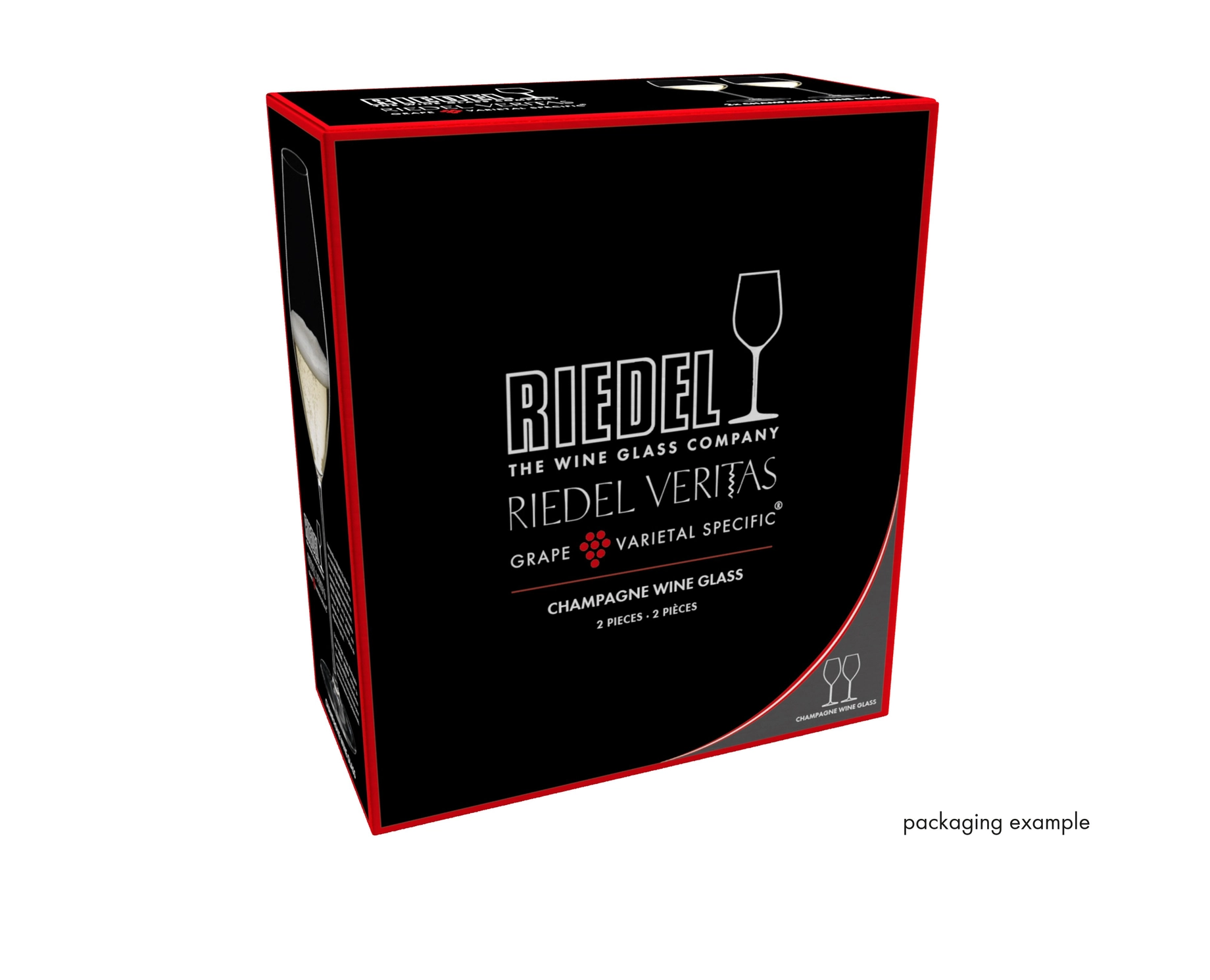Champagne, 2 stk - RIEDEL VERITAS — bilde 4