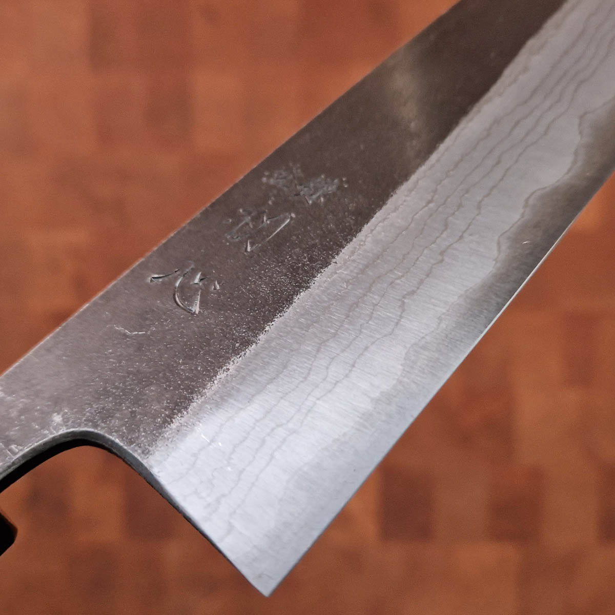 21cm Kokkekniv (gyoto), "Kumokage", Aogami II - Hatsukokoro — bilde 2