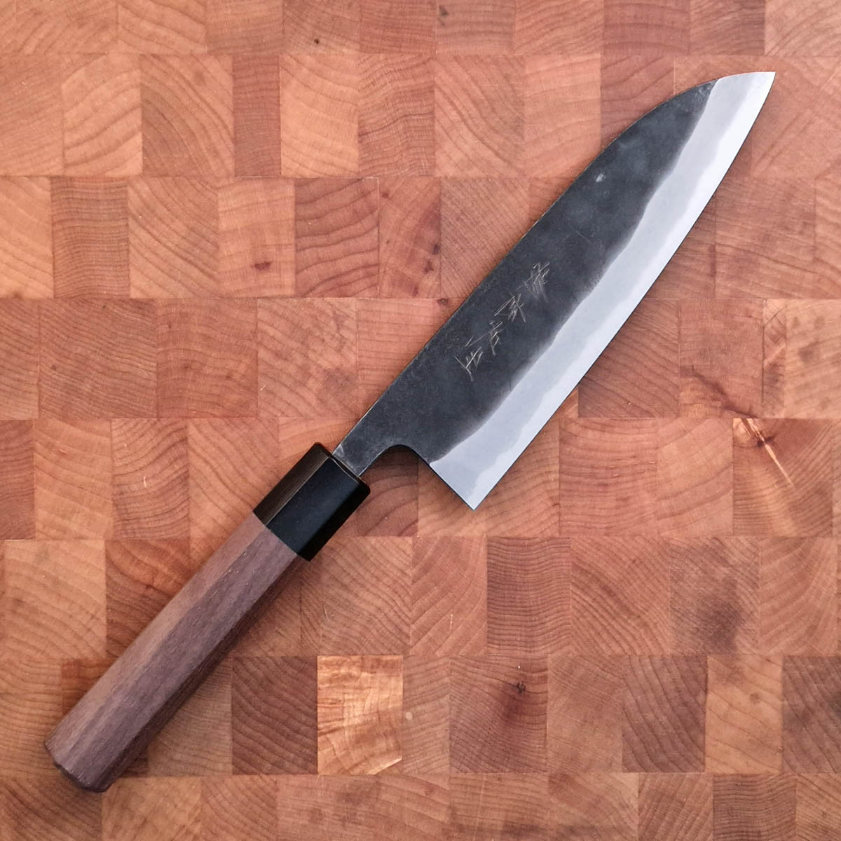 16.5cm Grønnsakskniv (Santoku), Aogami II - SHIRO KAMO