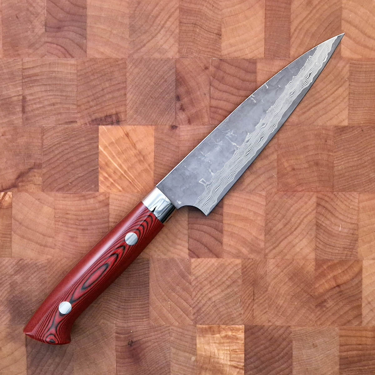 13.5cm Universalkniv "X-Tsuchime" VG10, Micarta - SAJI — bilde 1