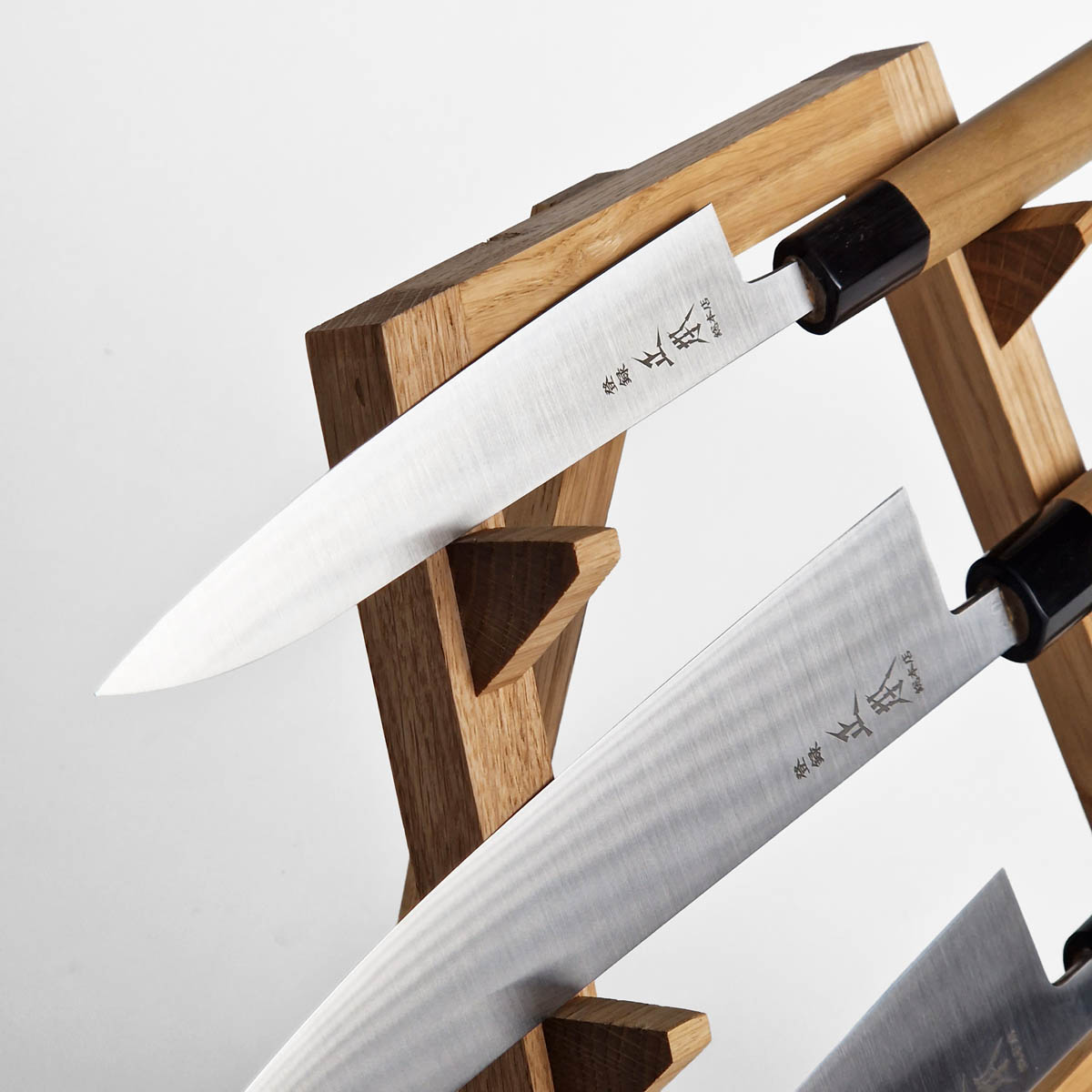 Knivstativ, 4 kniver - Eik — bilde 2