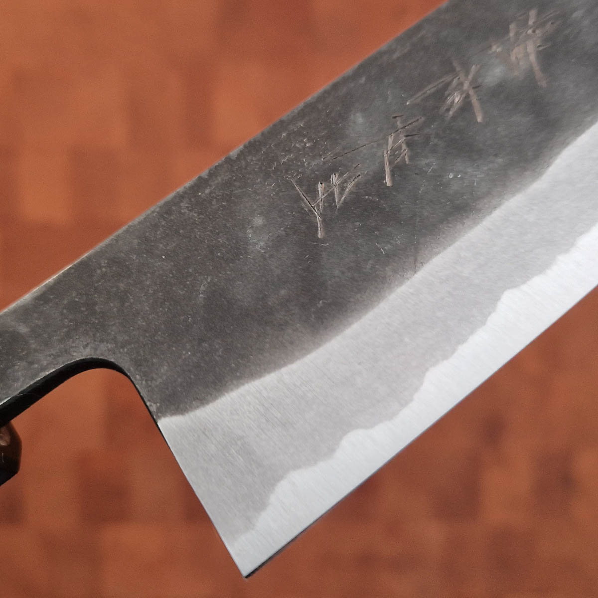 16.5cm Grønnsakskniv (Santoku), Aogami II - SHIRO KAMO — bilde 2