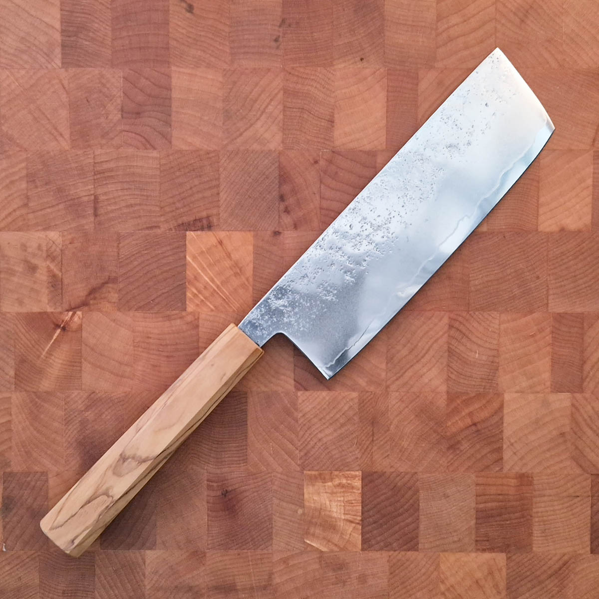 16.5cm Grønnsakskniv (Nakiri), Nashiji, AUS8 - Hatsukokoro
