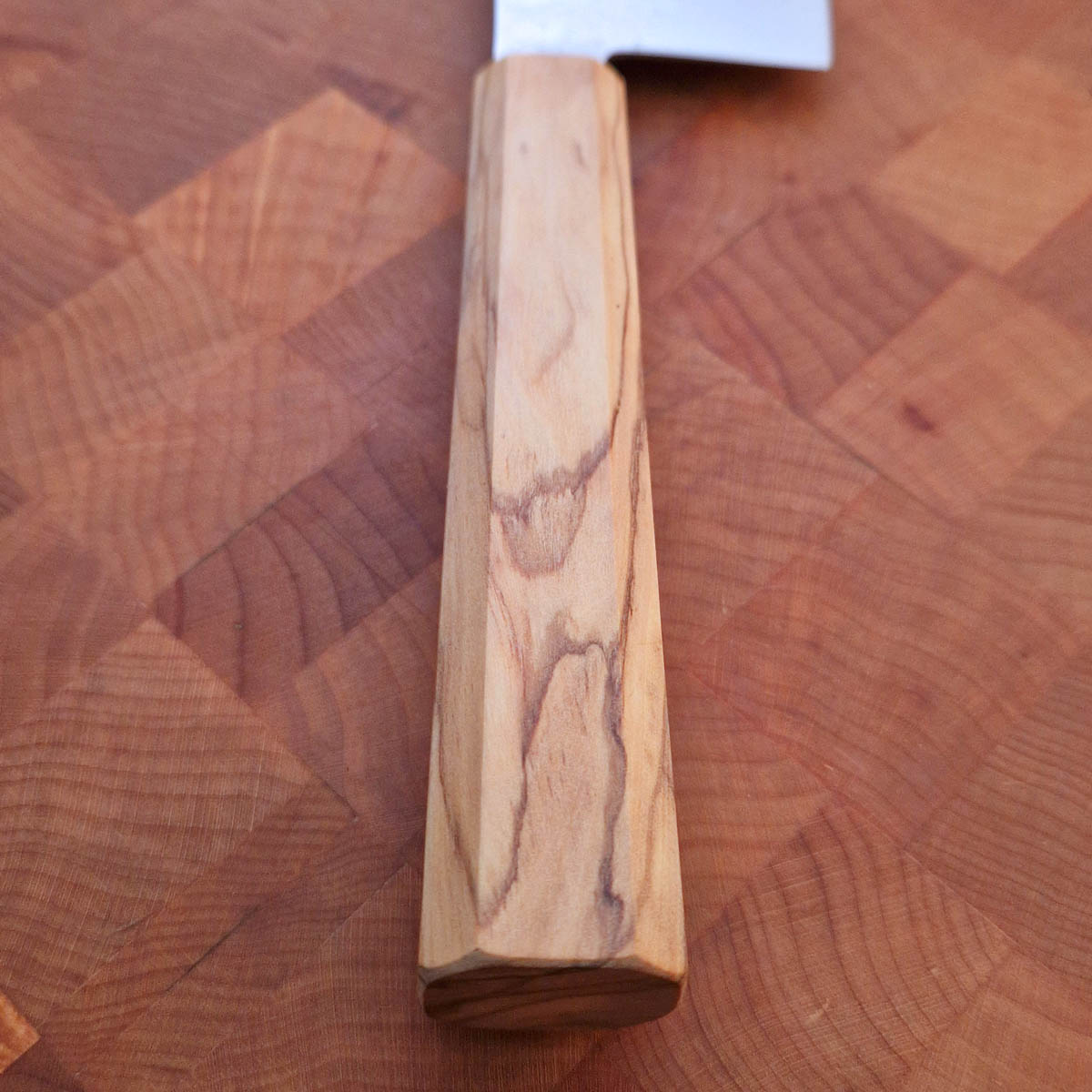 16.5cm Grønnsakskniv (Santoku), Nashiji, AUS8 - Hatsukokoro — bilde 3