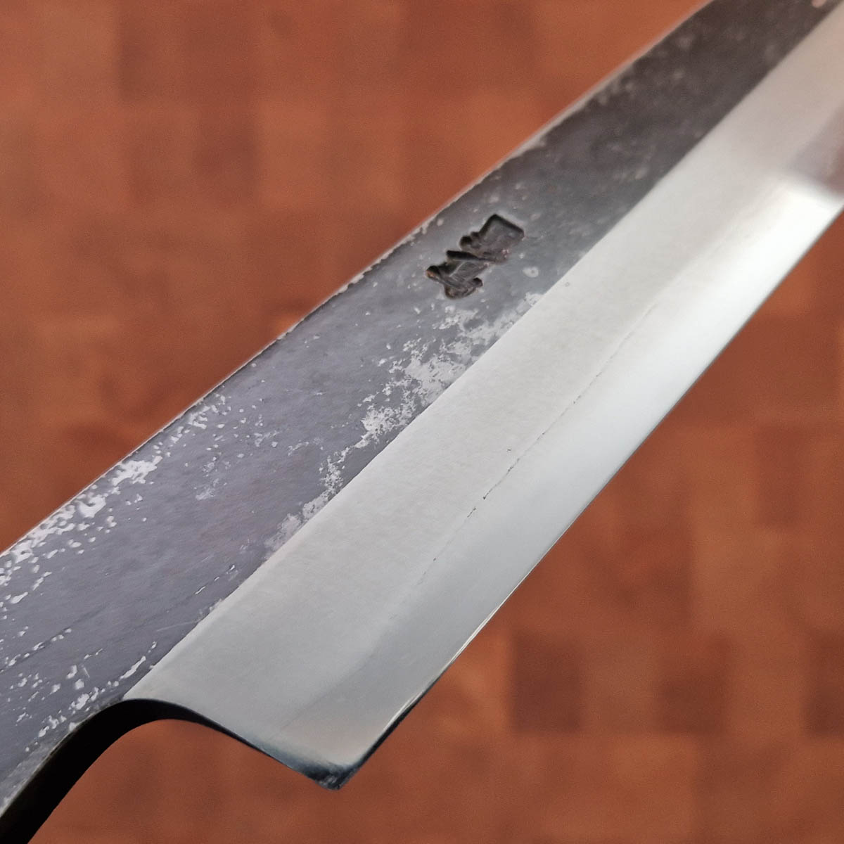 20cm Kataba "full metal", karbonstål - Kurotori — bilde 3
