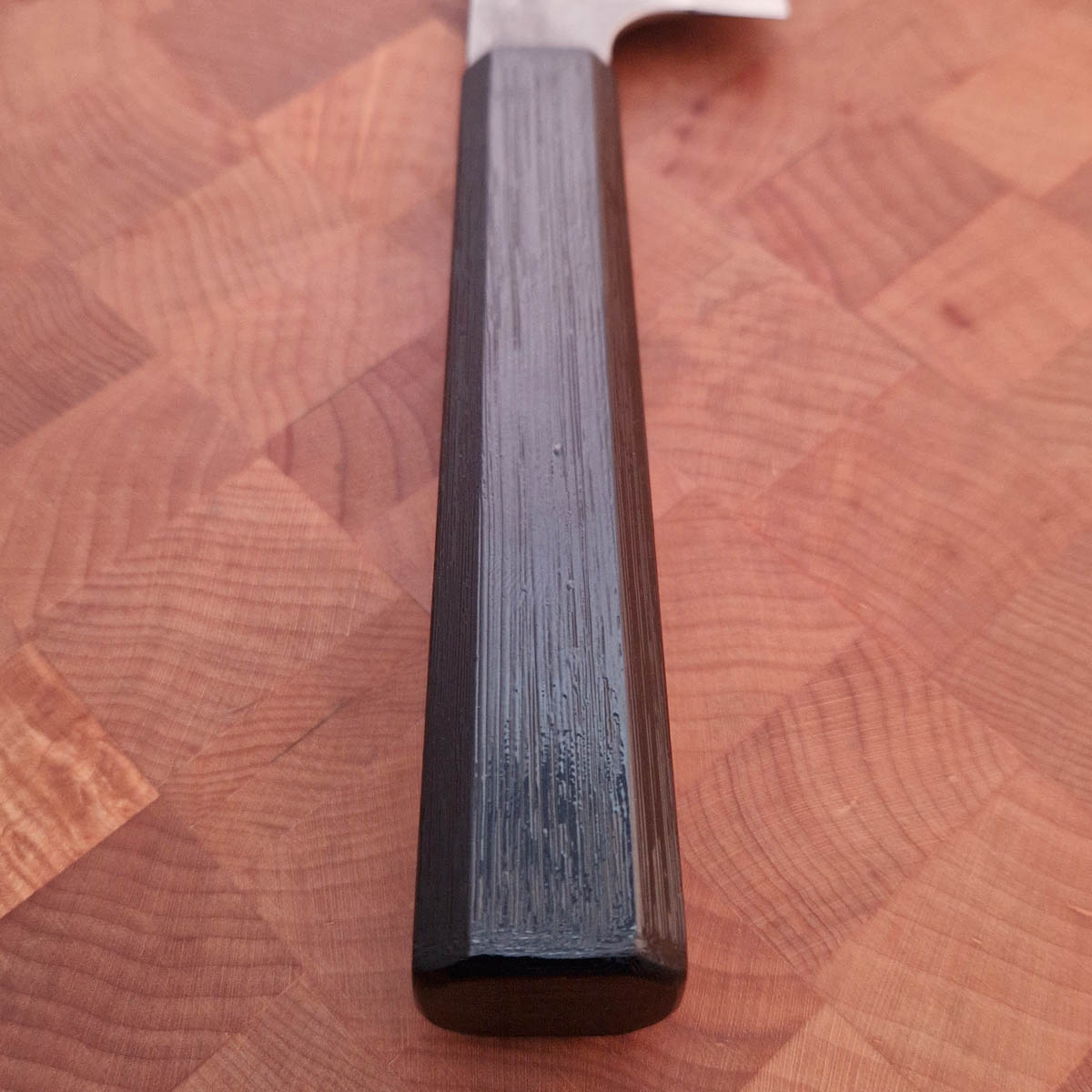 21cm Kiritsuke, SG2, Svart - Hatono — bilde 3