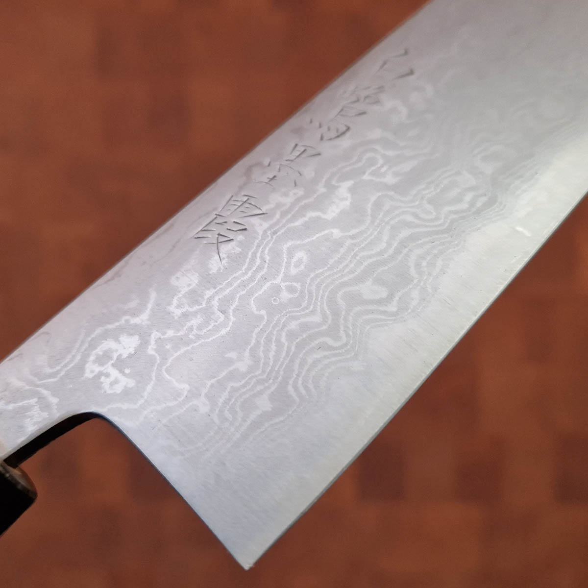 16.5cm Grønnsakskniv (santoku), damask — bilde 2