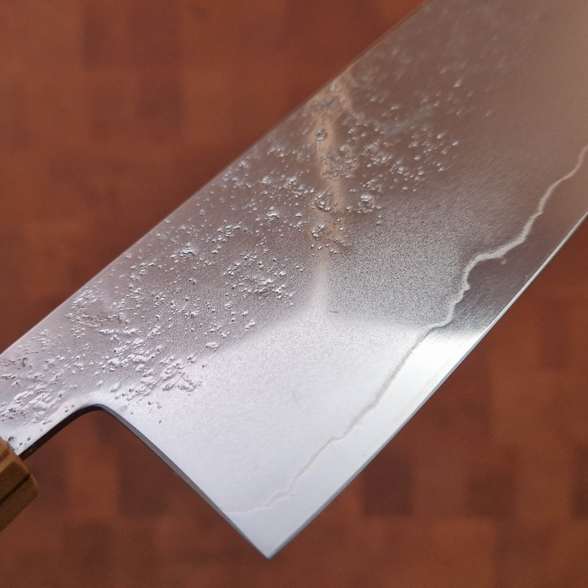 16.5cm Grønnsakskniv (Nakiri), Nashiji, AUS8 - Hatsukokoro — bilde 2