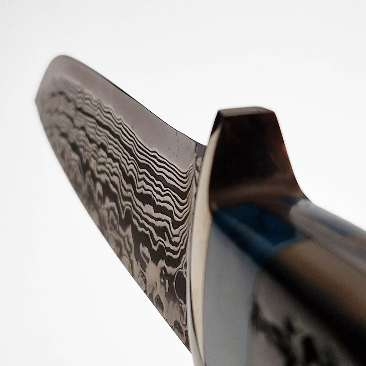 Jaktkniv, "Turquoise, Anthler &amp; Ironwood", SG2 - ITOU — bilde 8