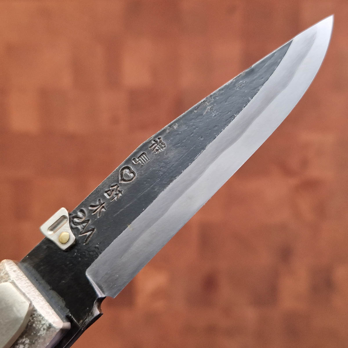 TAKEDA Foldekniv - Linen Micarta — bilde 4