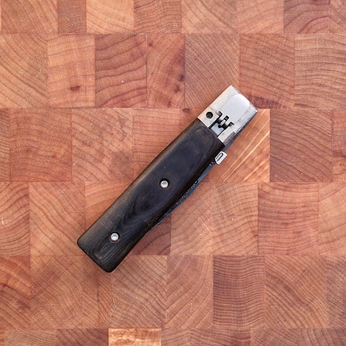 TAKEDA Foldekniv - Linen Micarta — bilde 7