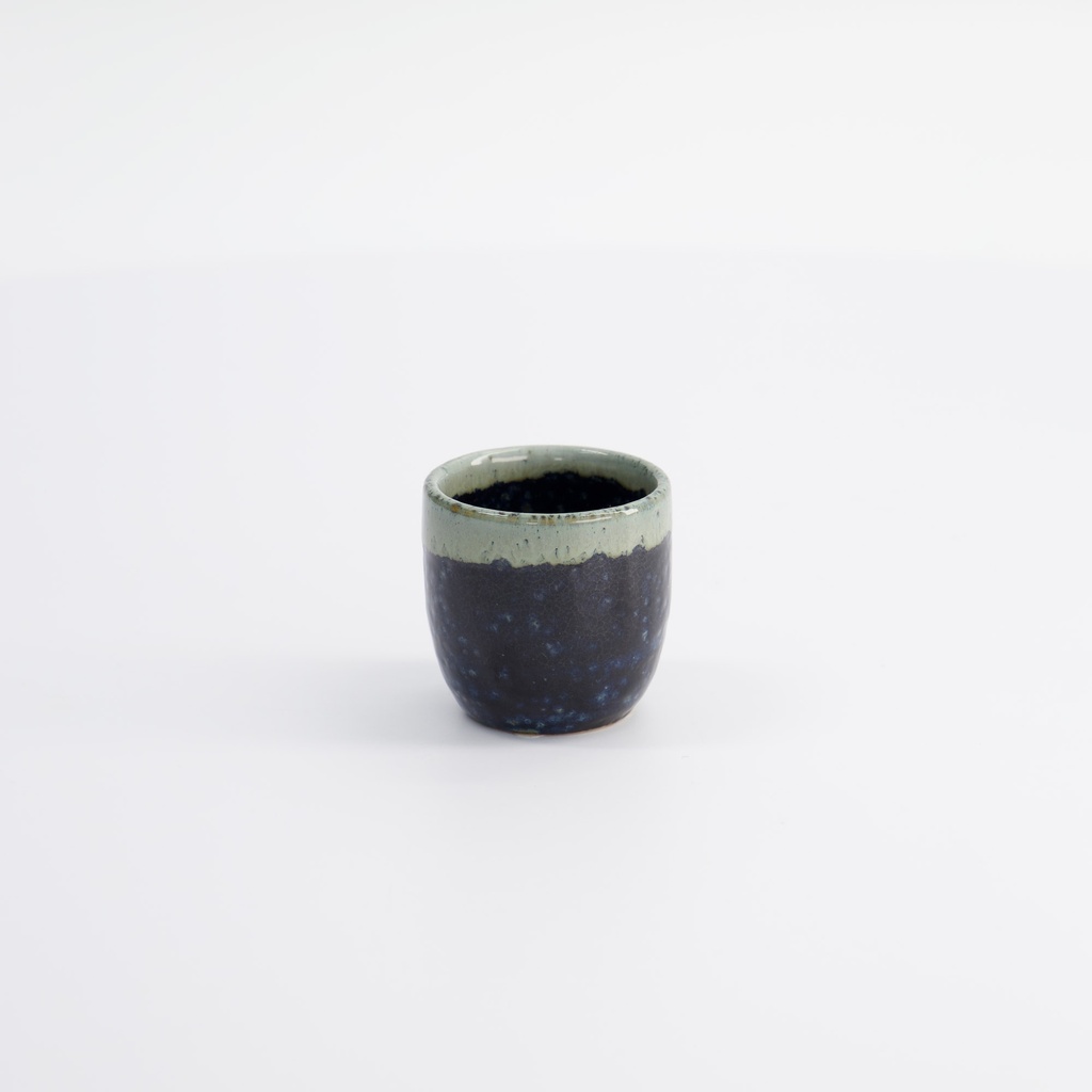 Sakekopp, 50ml, Hvit & Blå - Tokyo design studio — bilde 1