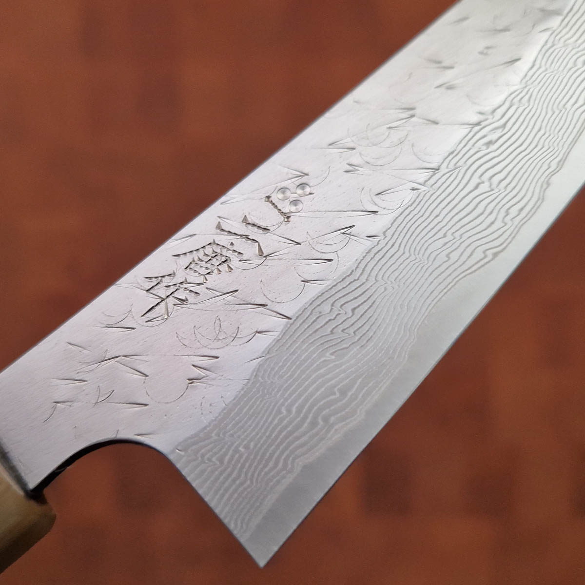 12cm Universalkniv, STRIX hamret damask - Nigara Hamono — bilde 2