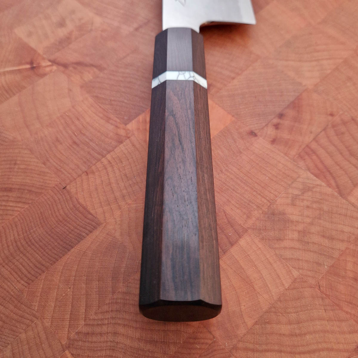 18cm Grønnsakskniv (Santoku) Shirogami I - SATOSHI NAKAGAWA — bilde 3