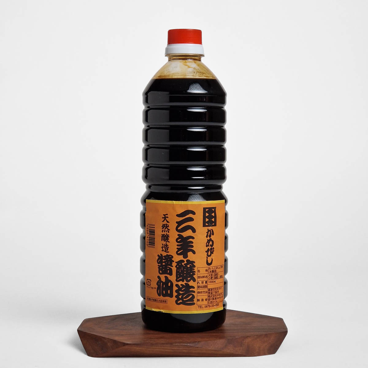 Soyasaus, lagret 3 år, 1 liter - Kamebishi Ya