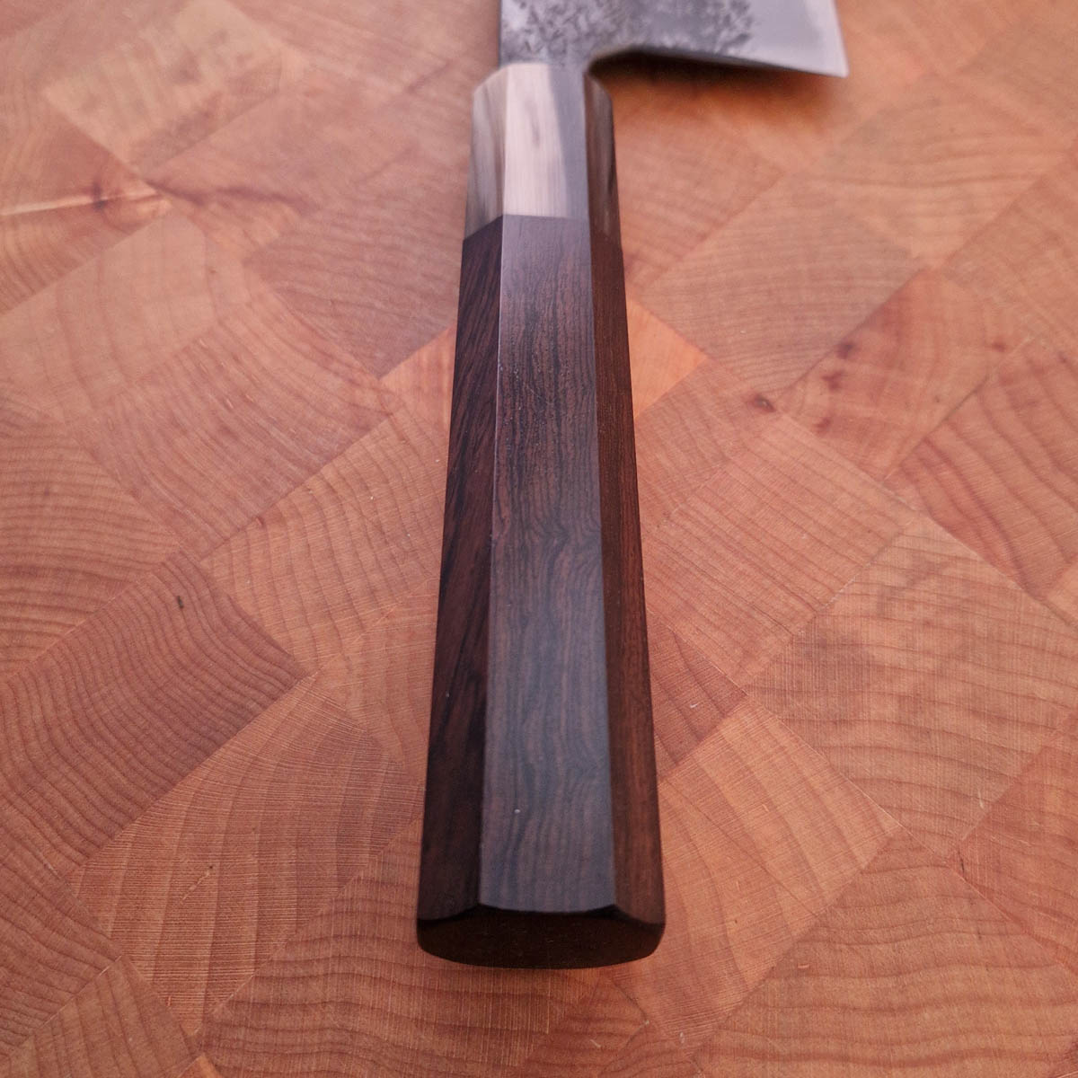 18cm Grønnsakskniv (Nakiri) Aogami II, Kurochi - MINOMO KAJIYA — bilde 3