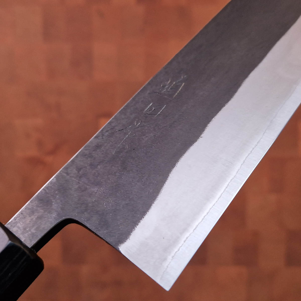 18cm Grønnsakskniv (nakiri), Shirogamei II, Ironwood - Sakoda Hamono — bilde 2