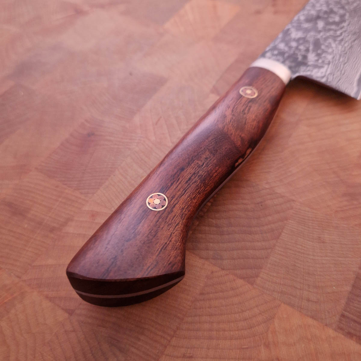 21cm Kokkekniv, Damask, SG2 - Tanaka Shigeki — bilde 4
