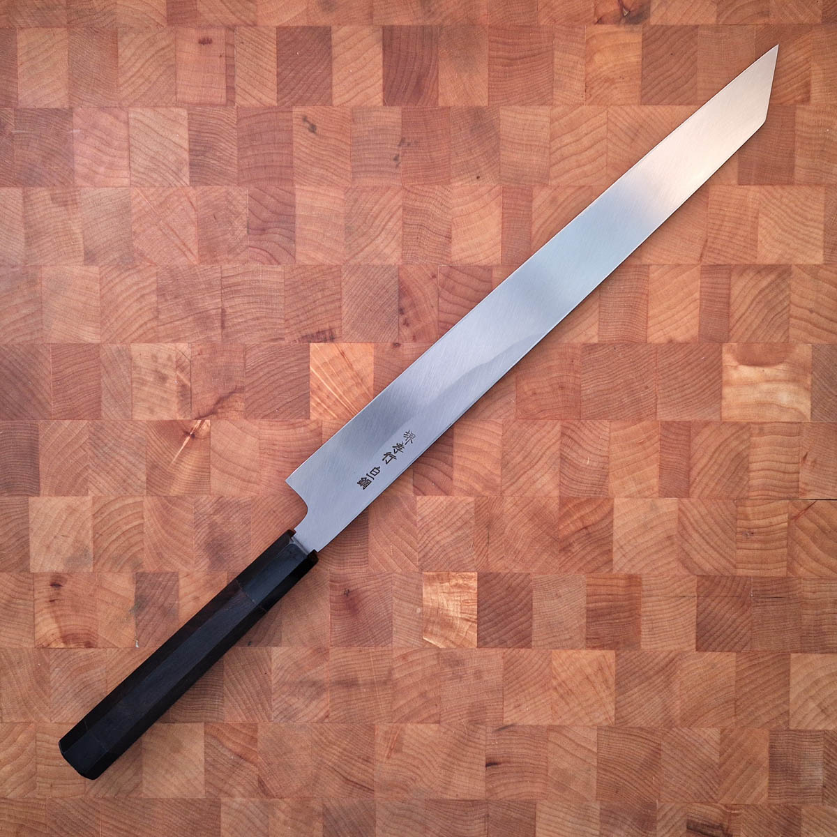 33cm Kiritsuke Yanagiba, Shirogami II - Sakai Takayuki — bilde 3