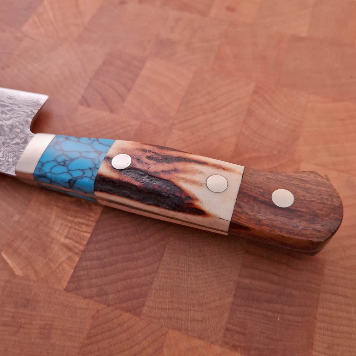 16.5cm Kokkekniv (Gyuoto) "Ironwood", SG2 - MR. ITOU (Yusui) — bilde 3
