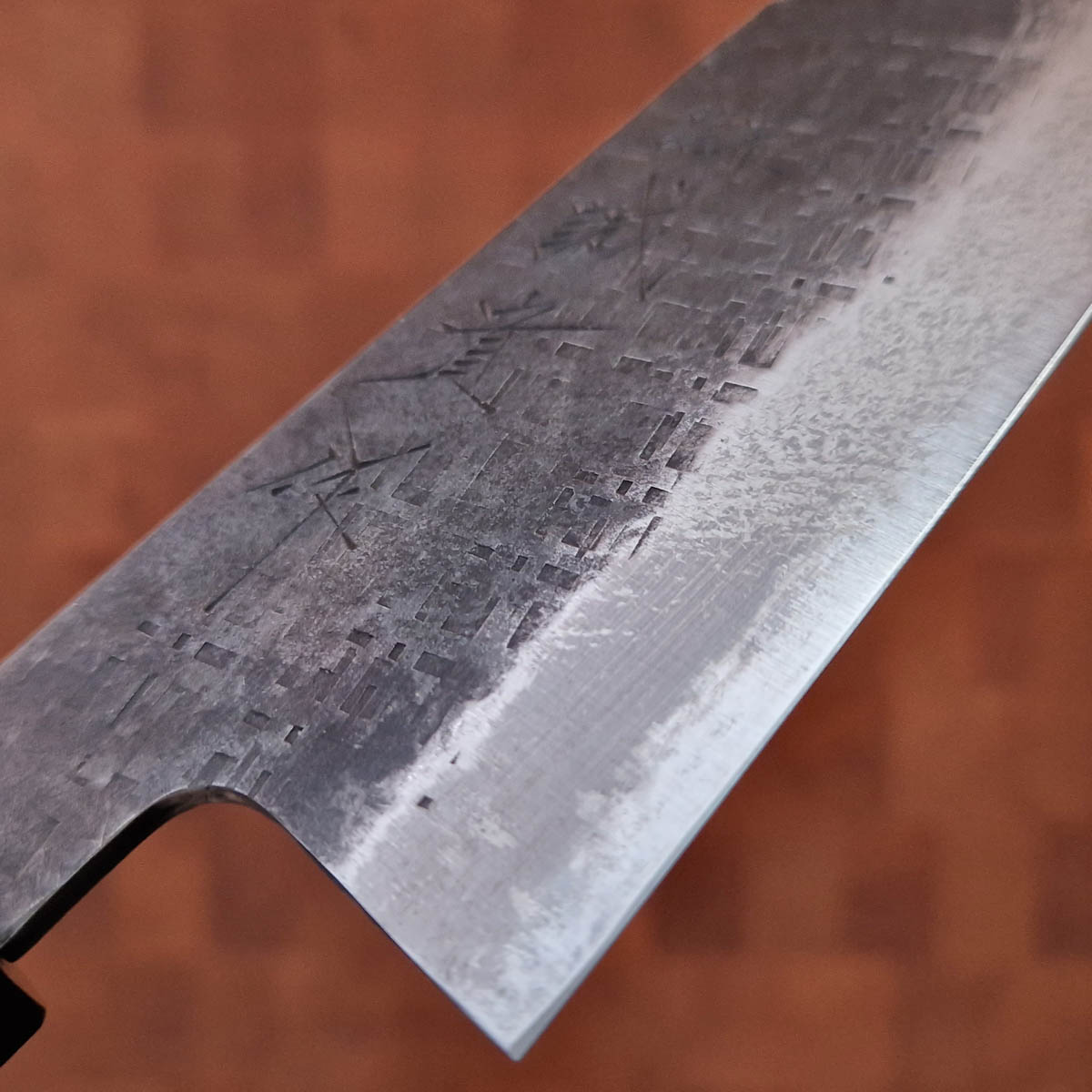 16cm Bunka, Damask, Aogami 2 - Tanaka Shigeki — bilde 2