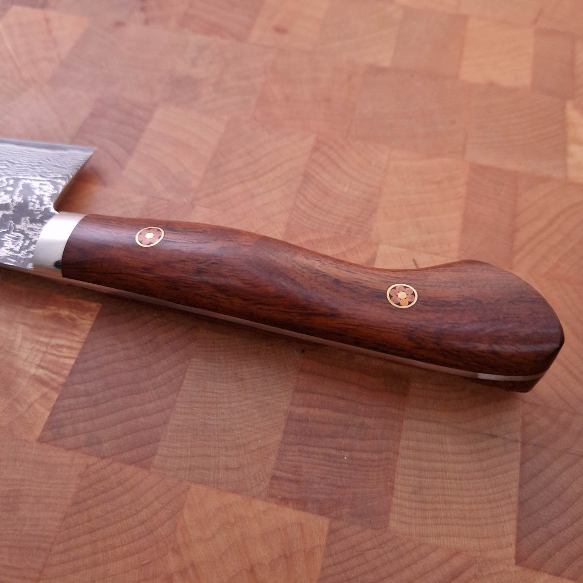 21cm Kokkekniv, Damask, SG2 - Tanaka Shigeki — bilde 3