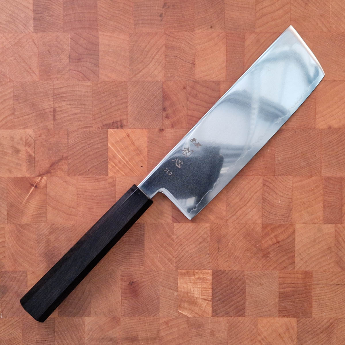 17cm Grønnsakskniv (Nakiri) "Akarui", SLD - HATSUKOKORO