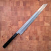 33cm Kiritsuke Yanagiba, Shirasagi, Shirogami II - Hatsukokoro