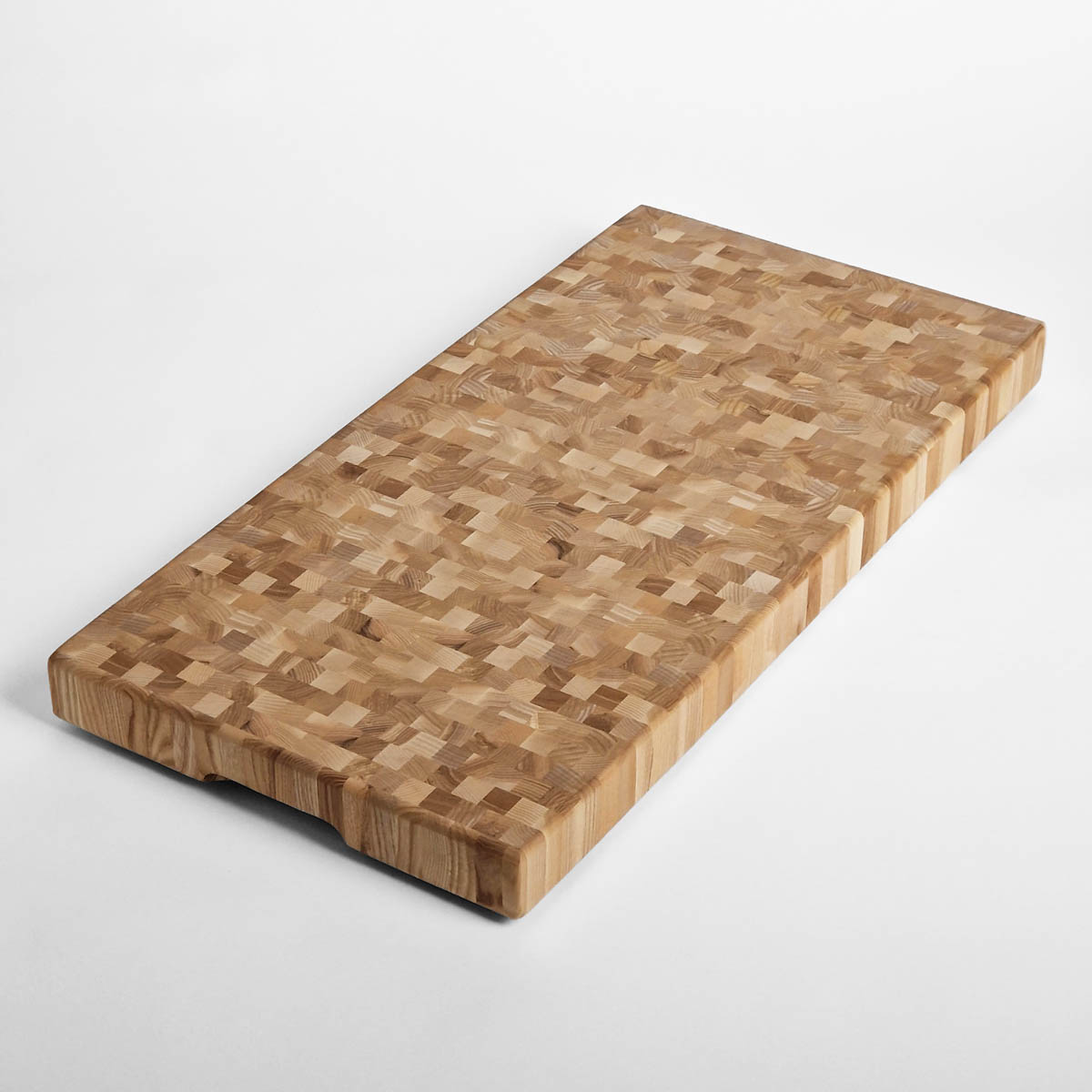 Skjærebrett (70 x 35 x 5cm) - endeved, stående stav, ask — bilde 3