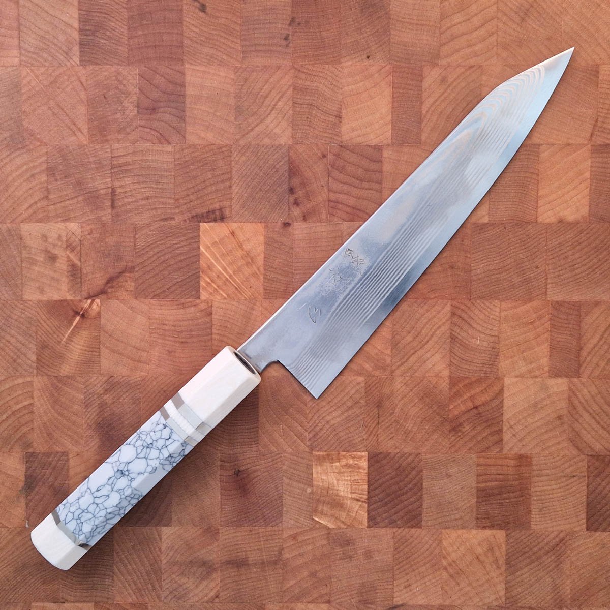 21cm Kiritsuke, Damask G3 - Hatsukokoro — bilde 2