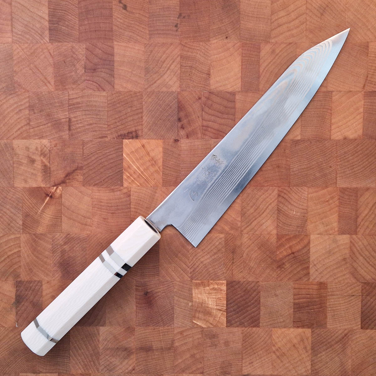 21cm Kiritsuke, Damask G3 - Hatsukokoro — bilde 3