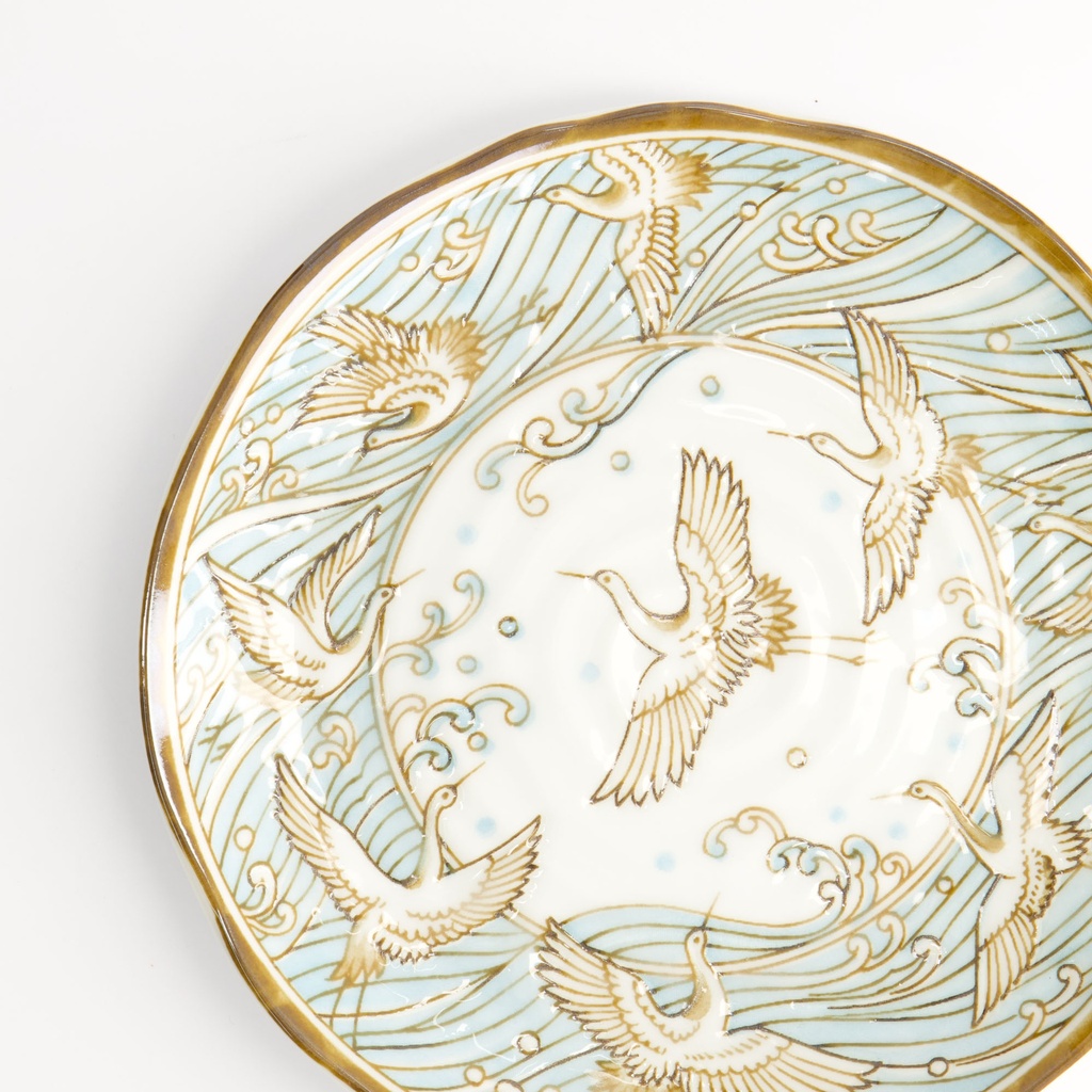Tallerken, "Crane" lys blå, 16.5cm - Tokyo design studio — bilde 3