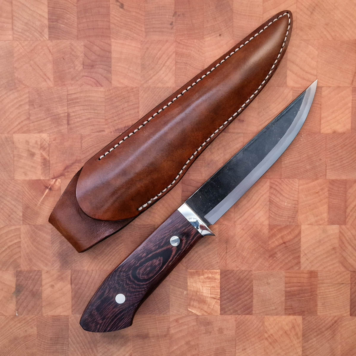 TAKEDA Hunting knife - Purpleheart — bilde 2