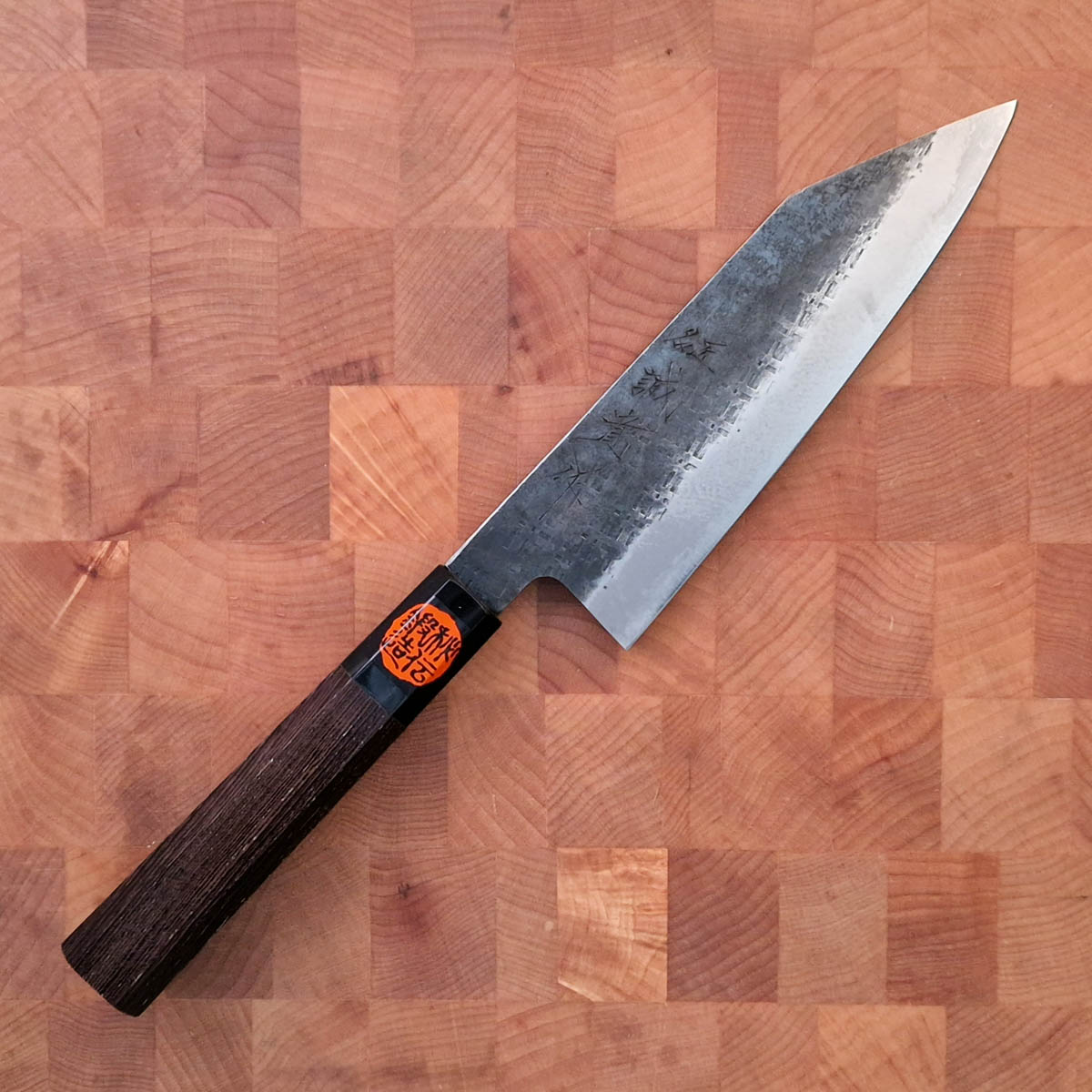 16cm Bunka, Damask, Aogami 2 - Tanaka Shigeki — bilde 1