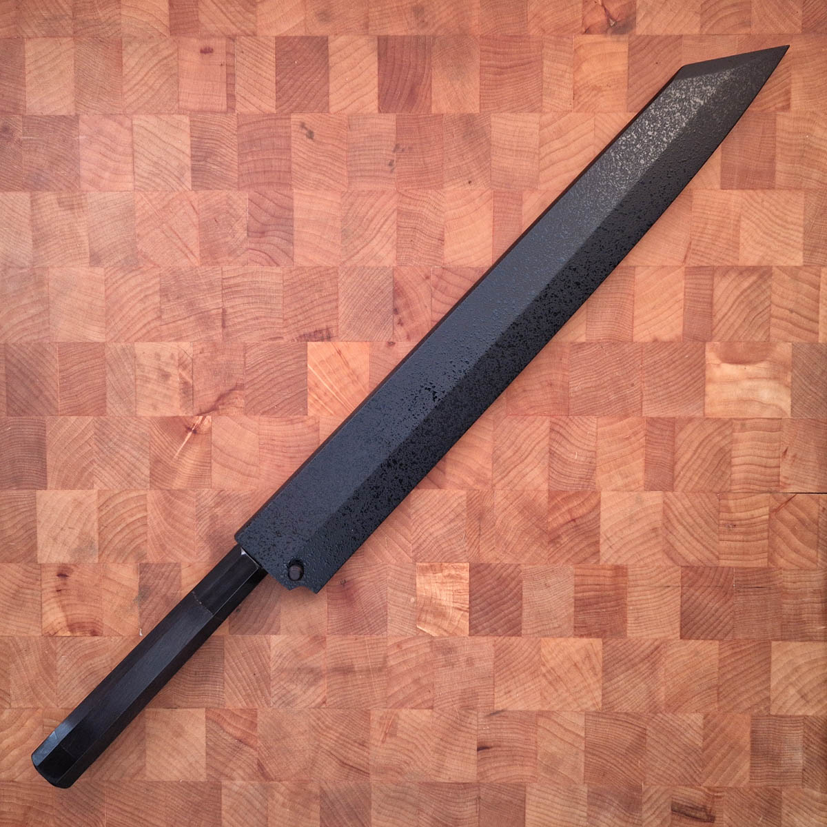 33cm Kiritsuke Yanagiba, Shirogami II - Sakai Takayuki — bilde 5