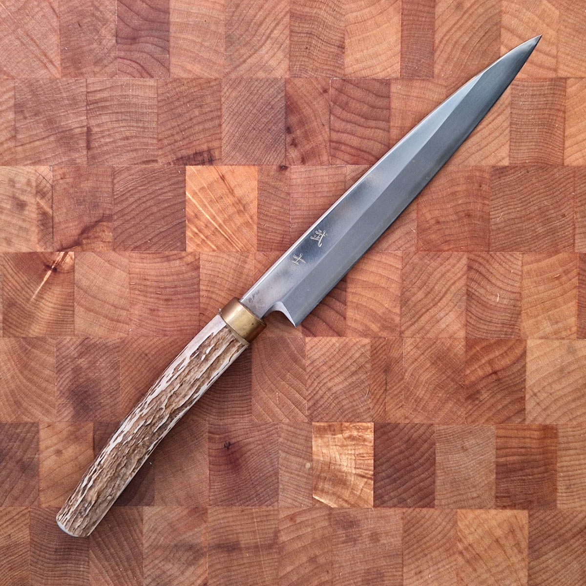 17cm Ko-Yanagiba, "Stag handle", G3 - Saji — bilde 1