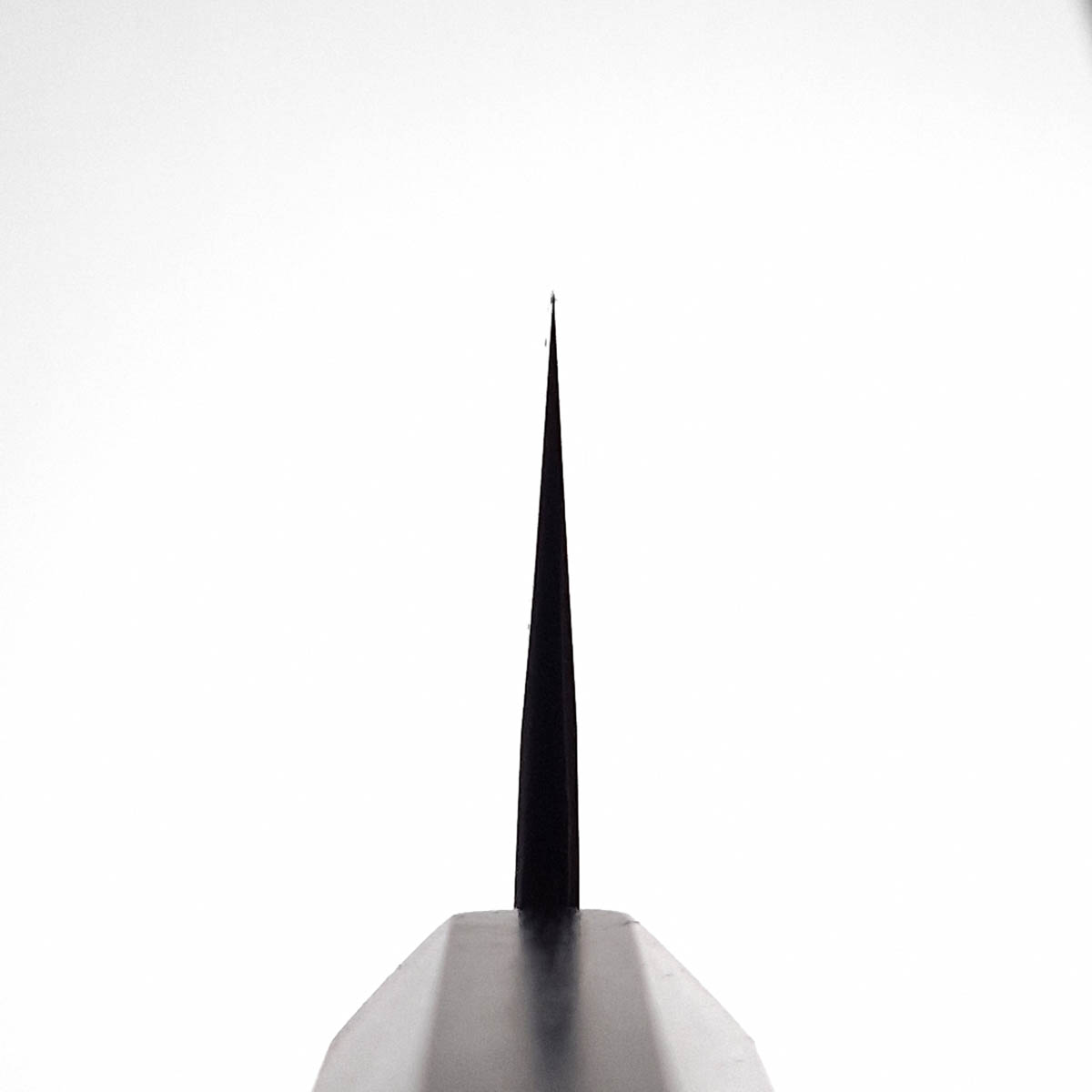 24cm Kokkekniv, "Kumokage", Aogami II - Hatsukokoro — bilde 4