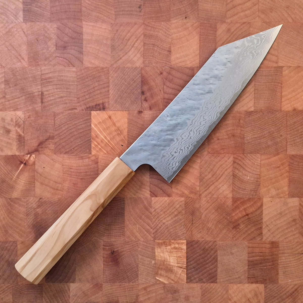 18cm Bunka, Vg10 damask/tsuchime - NIGARA HAMONO