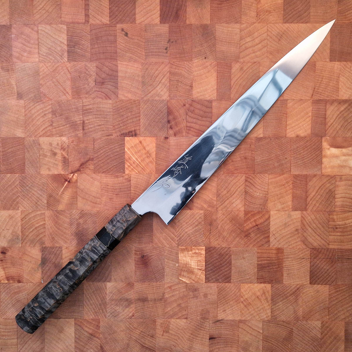 27cm Trancheringskniv, Shirogami II - Mazaki — bilde 1