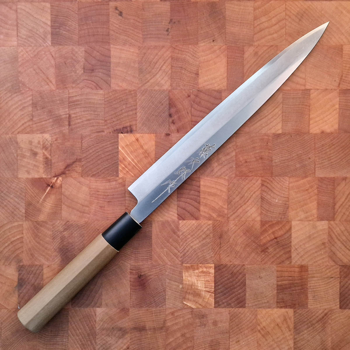 24cm Yanagiba, Venstre hendt, Shirogami II - TOJIRO — bilde 1