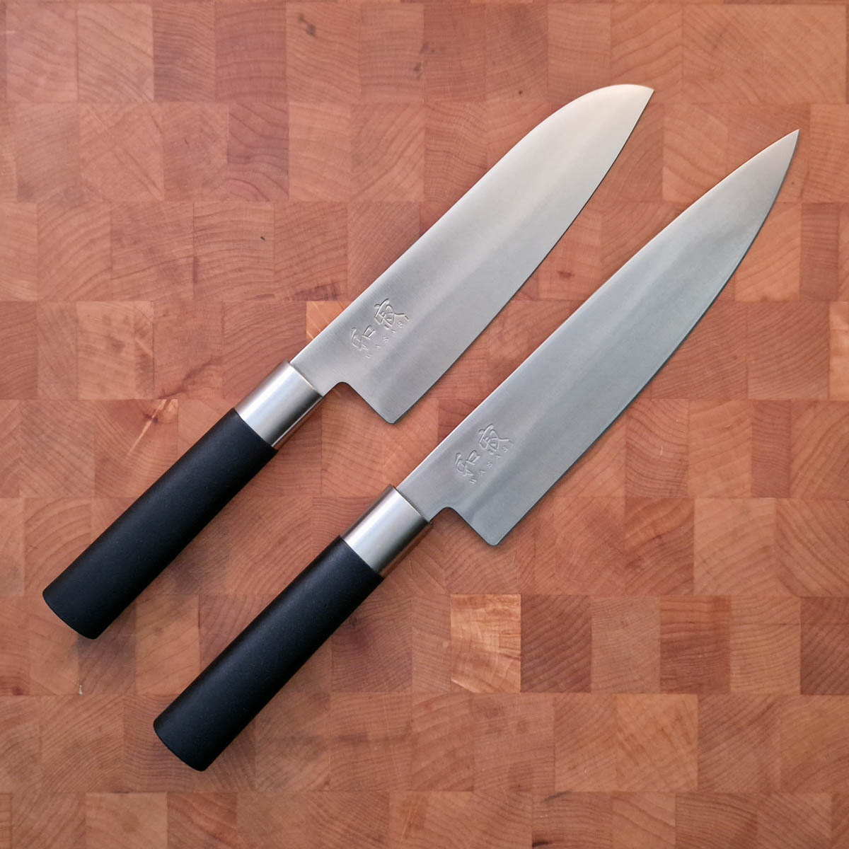 Gavesett Santoku - KAI WASABI BLACK