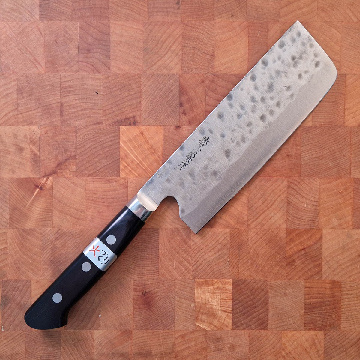 16,5cm Grønnsakskniv (Nakiri) Maboroshi Shirogami I - TERUYASU FUJIWARA