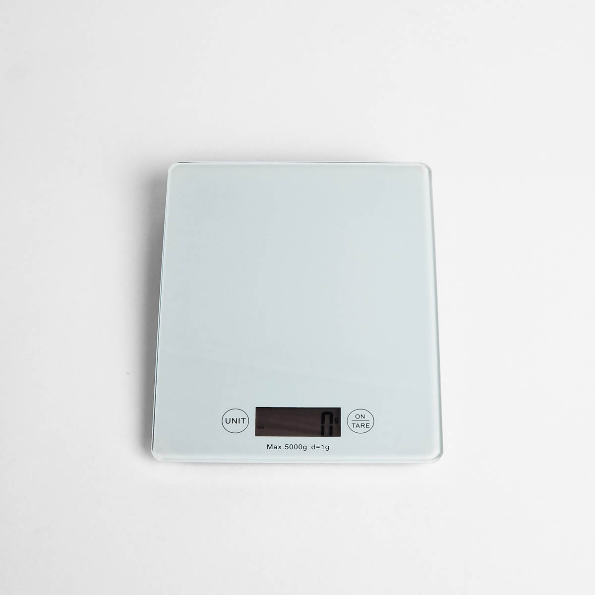 Kjøkkenvekt, max. 5kg ,hvit - Weis