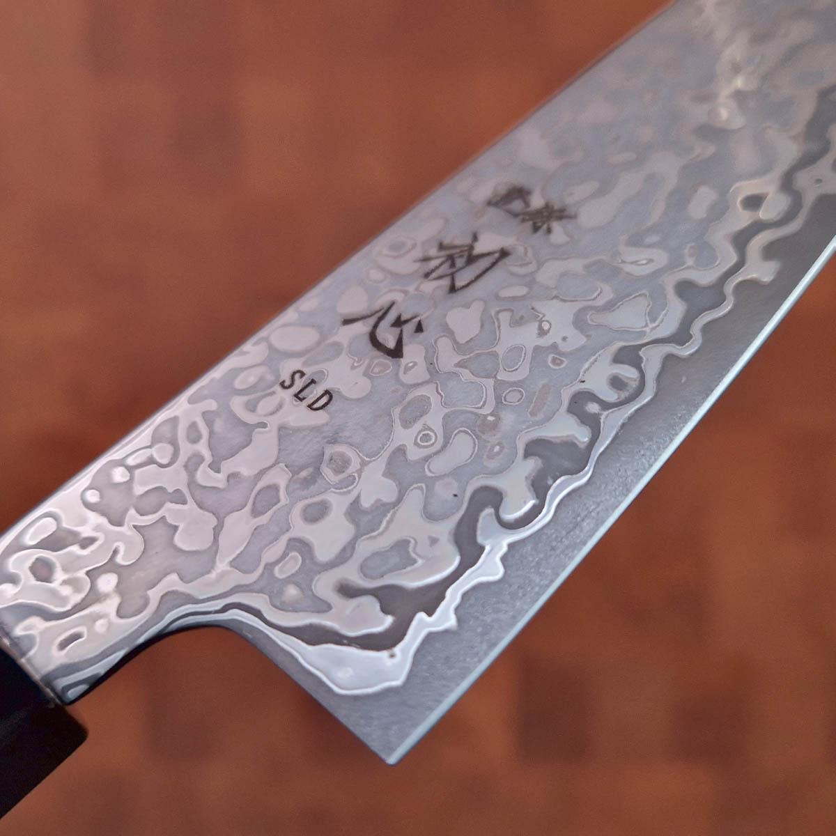 15cm Ko-Santoku "Hikari" Kurozome, SLD - HATSUKOKORO — bilde 2