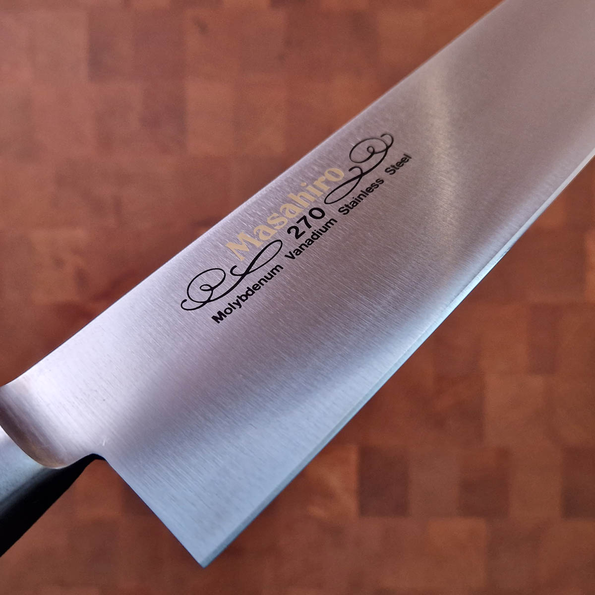 27cm Kokkekniv, MV-PRO - MASAHIRO — bilde 2