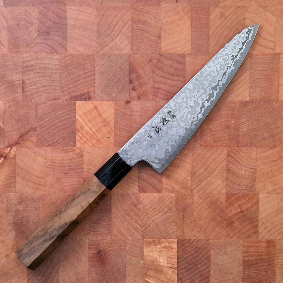 15cm Ko-Santoku "Hikari" Kurozome, SLD - HATSUKOKORO