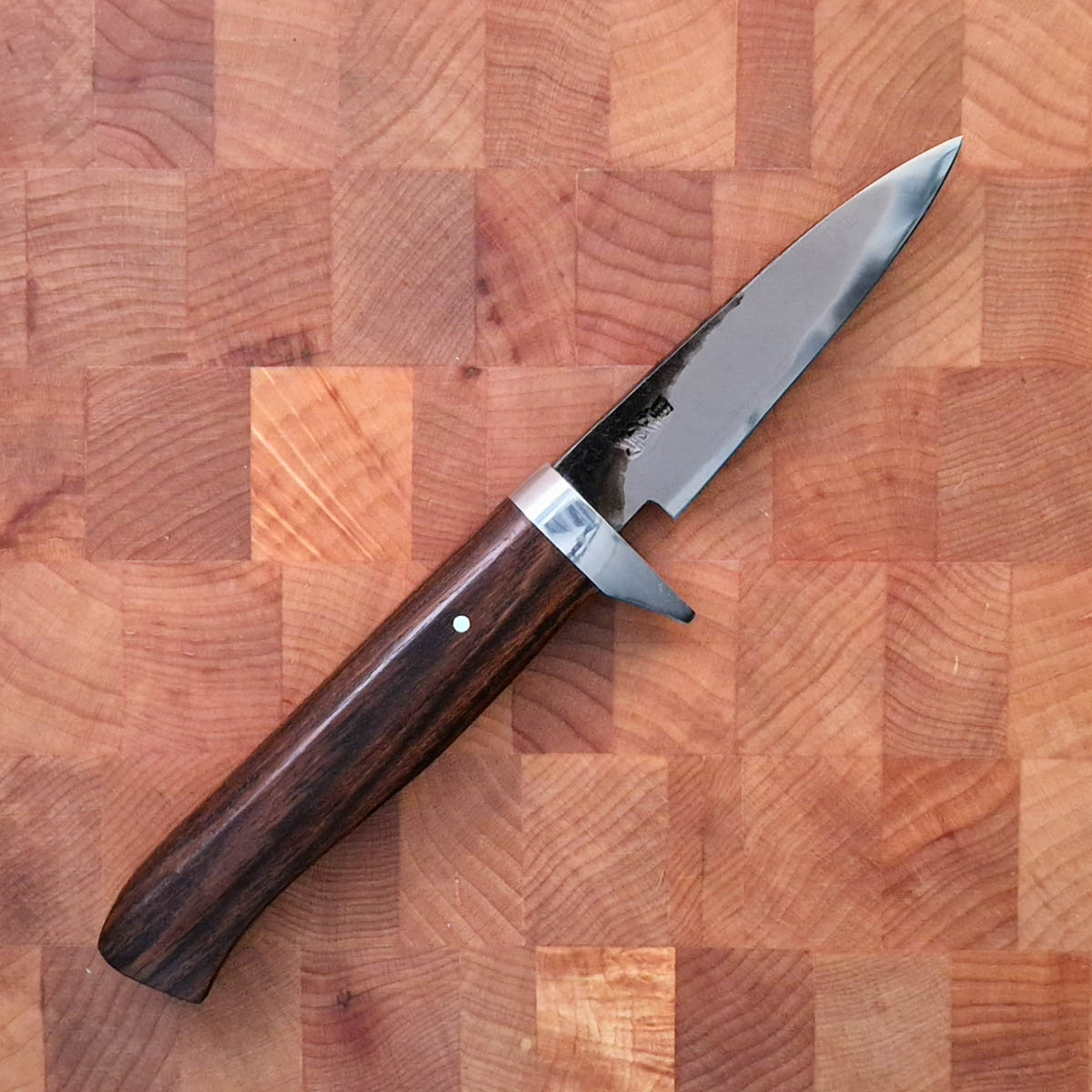 9cm Jaktkniv, karbonstål - RED ORCA — bilde 1