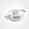 Sautépanne 26cm m/lokk, "classic stainless" - Samuel Groves