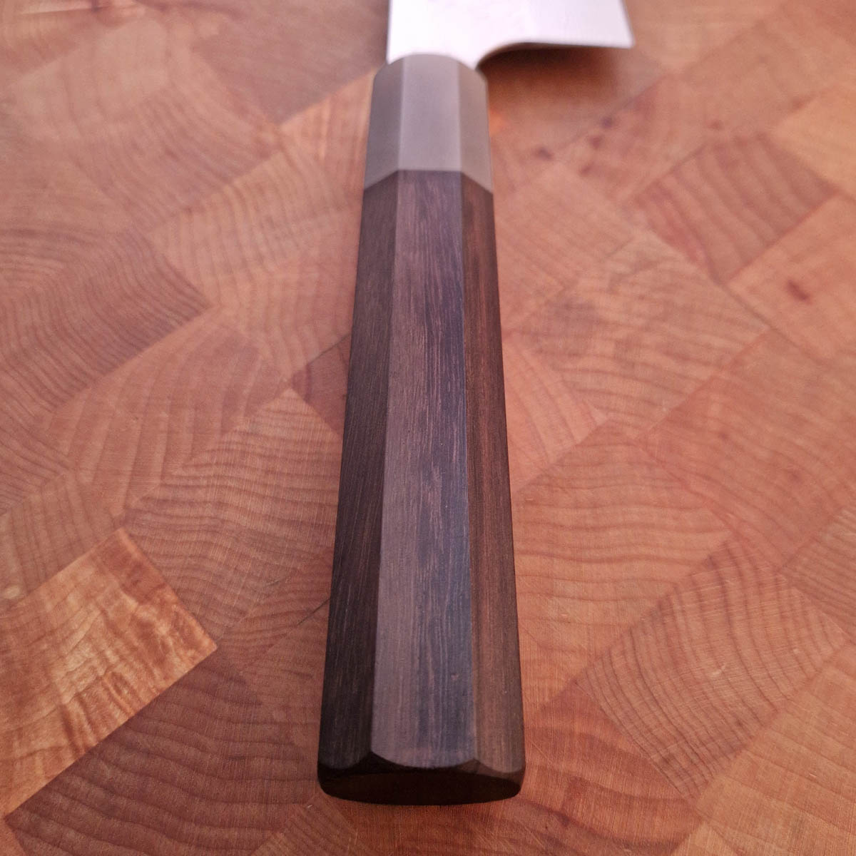 24cm Kokkekniv, STRIX hamret damask - Nigara Hamono — bilde 3