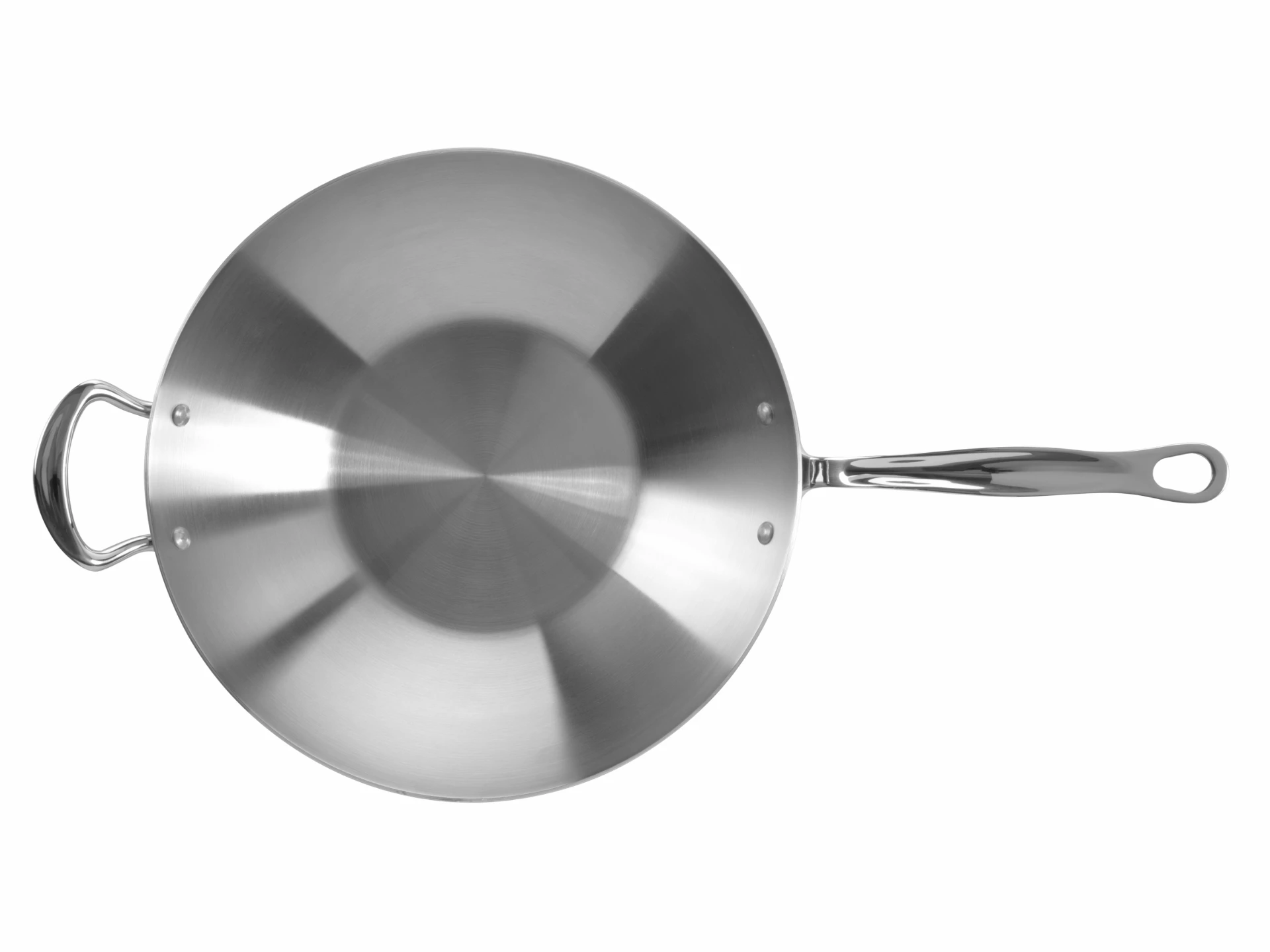 Wokpanne 32cm, "classic stainless" - Samuel Groves — bilde 3